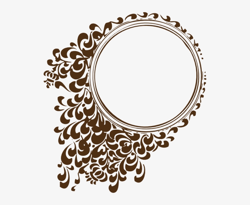 Brown Vintage Svg Clip Arts 534 X 595 Px, transparent png