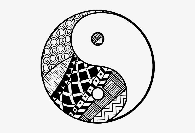 Yin Yang Png Transparent Image - Yin And Yang Png, transparent png
