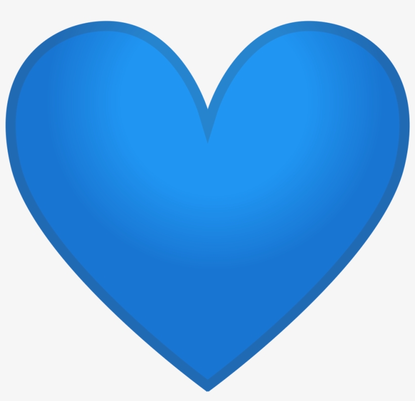 Download Svg Download Png - Emoji Corazon Azul Png, transparent png