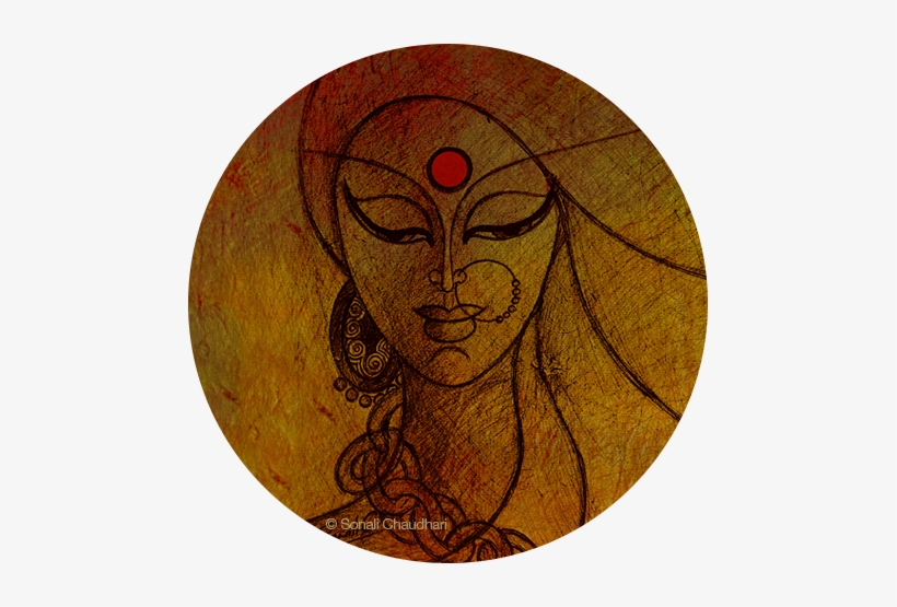Navratri 2015 The Mother Divine Manifests Herself In - Durga, transparent png