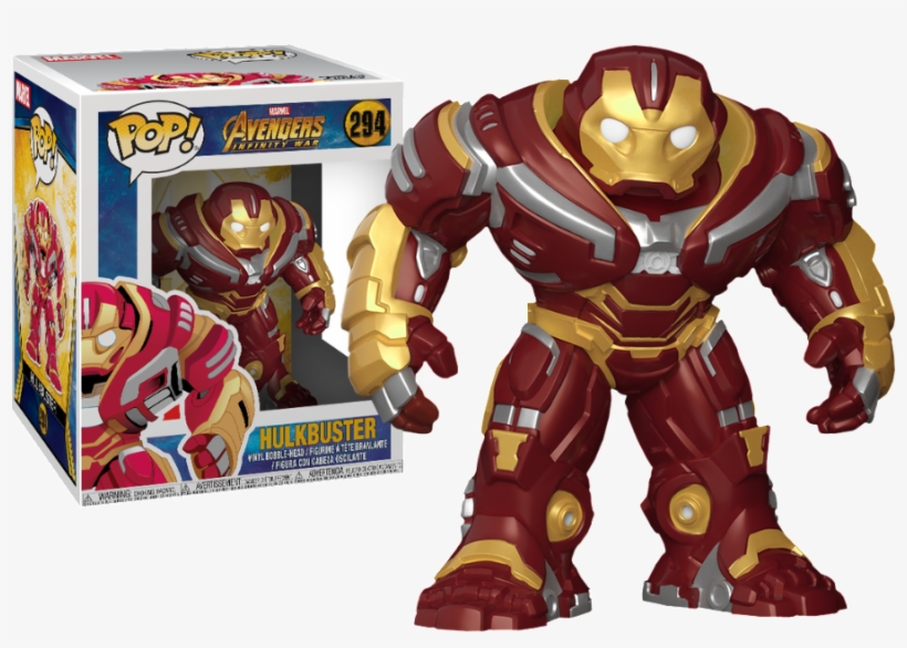 Avengers Infinity War Hulkbuster 6-inch Pop Vinyl Figure - Hulkbuster Funko Pop Infinity War, transparent png
