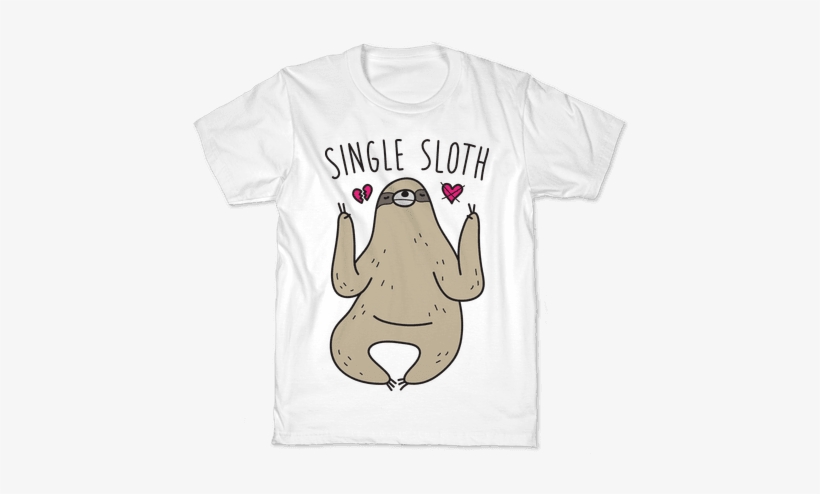 Single Sloth Kids T-shirt - Cute Snake Shirts, transparent png