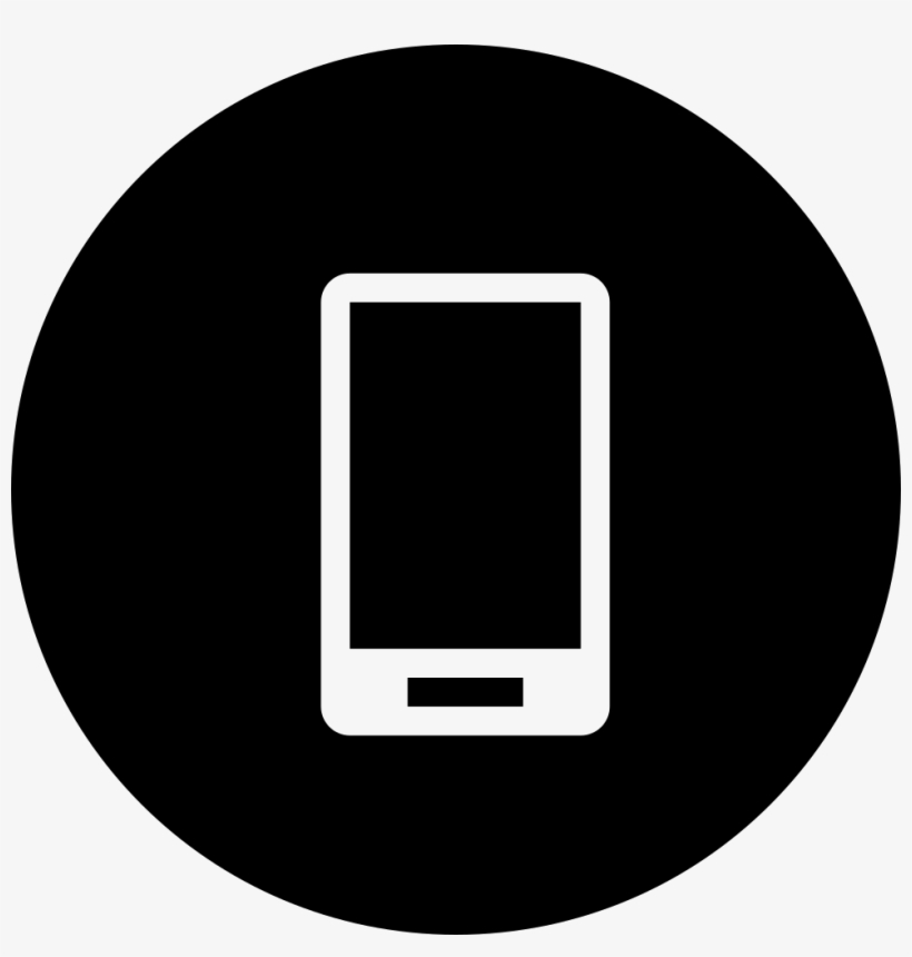 Mobile Phone Comments - Phone Icon Png Black, transparent png