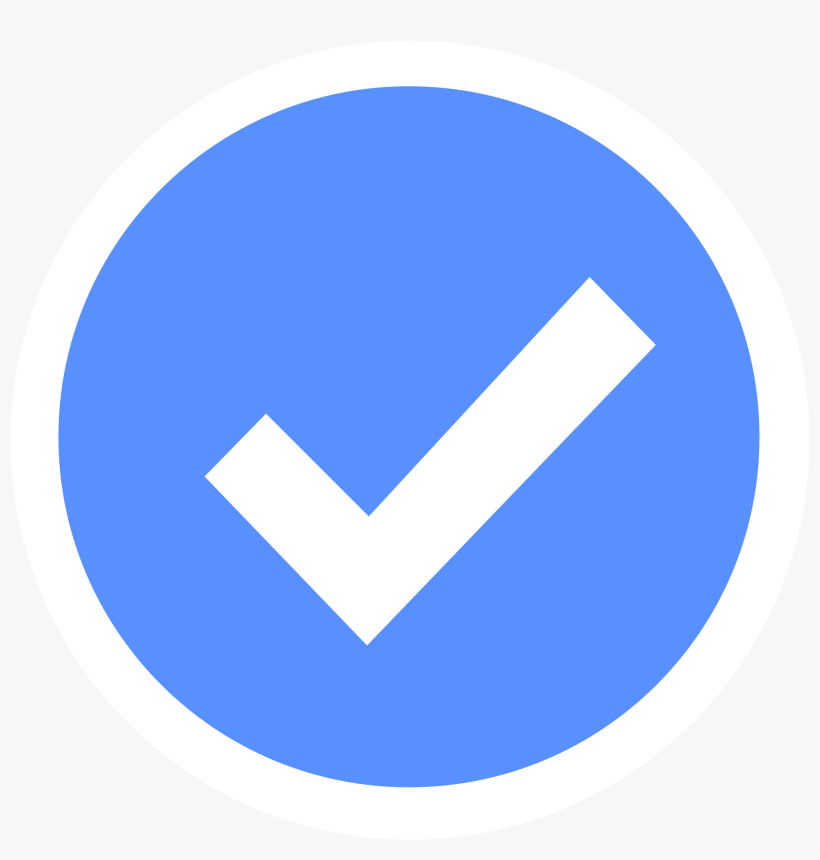 One Time Order And Fast Proxy Delivery - Blue Circle With Tick, transparent png
