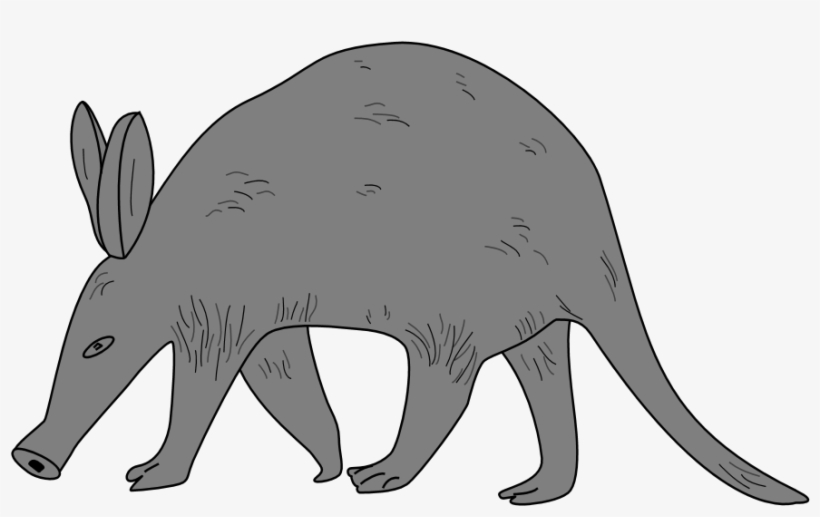 All Free Clip Art And Transparent Png Graphics Of Animals - Aardvark Clipart, transparent png
