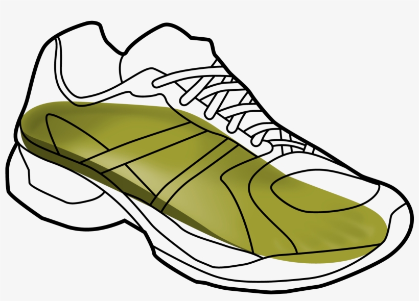 Running Shoe Drawing At Getdrawings - Shoe, transparent png