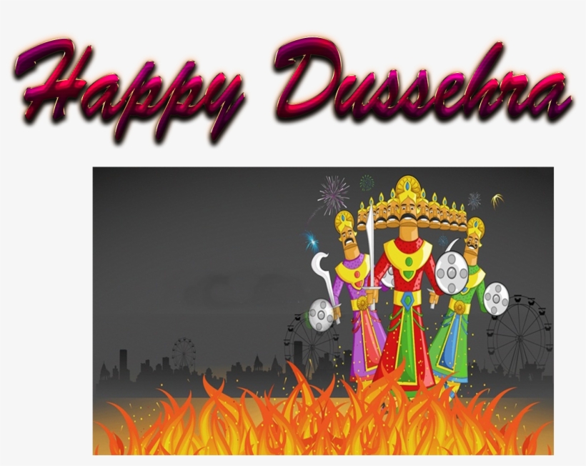 Happy Dussehra 2018, transparent png