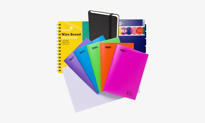 A5 - Silvine A5 Twin Wire Hardback Notebook, transparent png