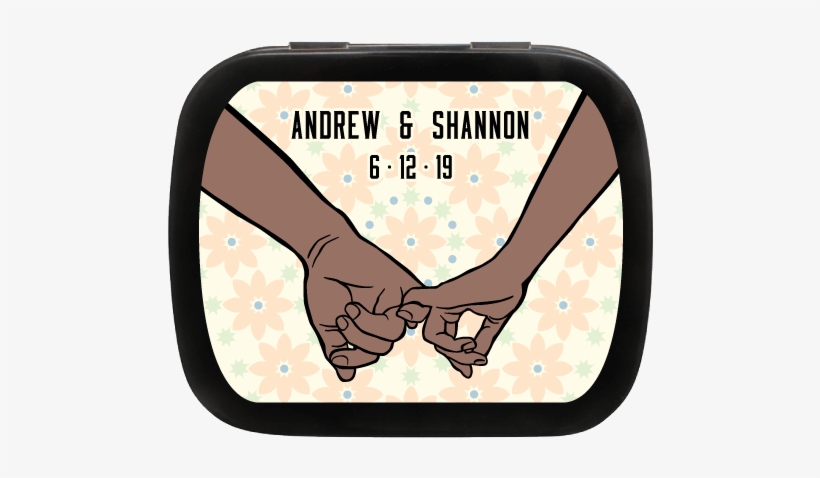 Pinky Promise Personalized Wedding - Personalized Mint Tins, transparent png