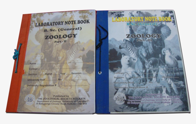 Note Books As Per New Syllabus - Zoology Practical Copy, transparent png