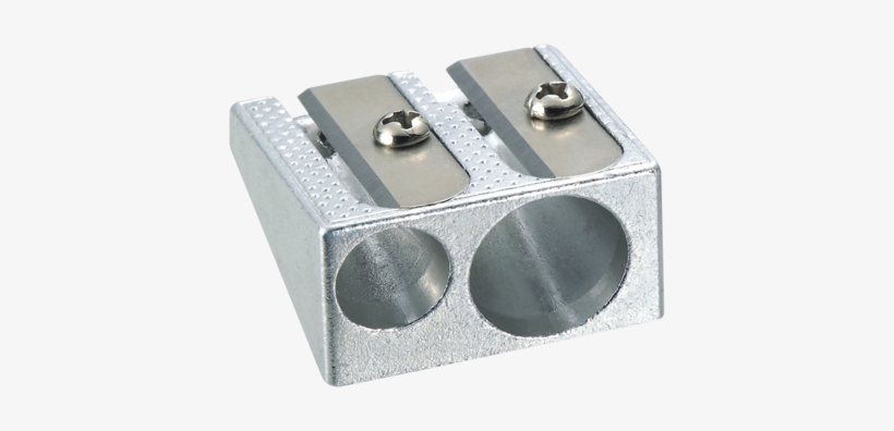 W39762 - Sharpener Metal Double Hole Deli Box 12, transparent png