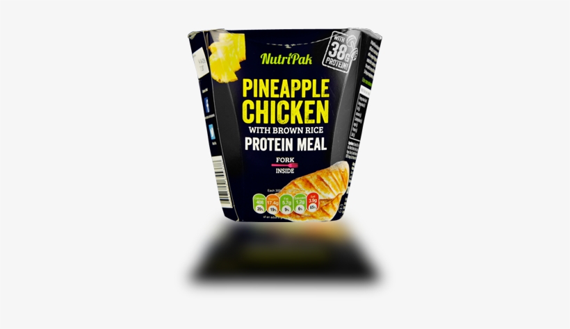 Pineapple Chicken With Brown Rice - Nutripak Pineapple Chicken With Brown Rice Protein, transparent png
