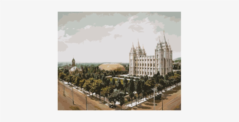 Temple Square Salt Lake Temple Great Salt Lake Bryce - Temple Square Salt Lake City, transparent png