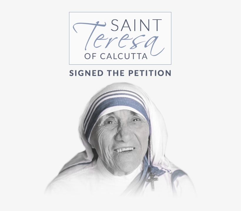To Learn A More About The Fifth Marian Dogma In Greater - Mother Teresa, transparent png