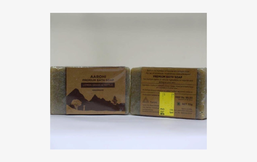 Aarohi Premium Handcrafted Soap-sandalwood Patchouli - Carton, transparent png
