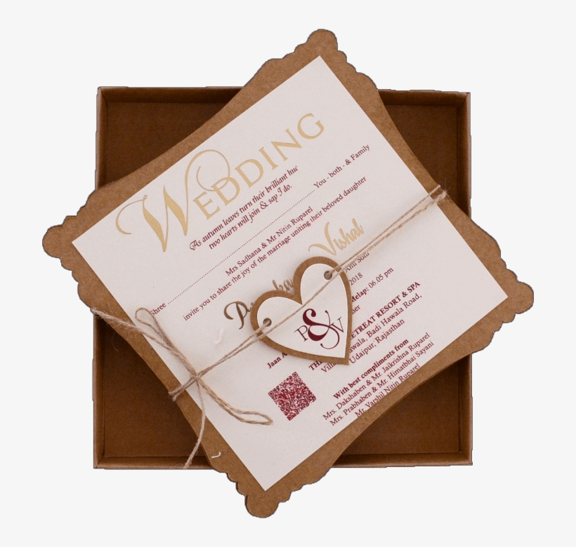 Hindu Wedding Cards - Paper, transparent png