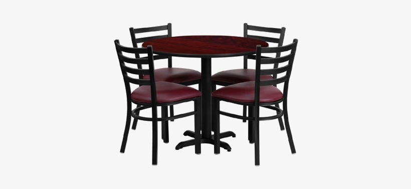 Hdbf1006 Flash Furniture - Red Barrel Studio Jinnie 5 Piece Dining Set, transparent png