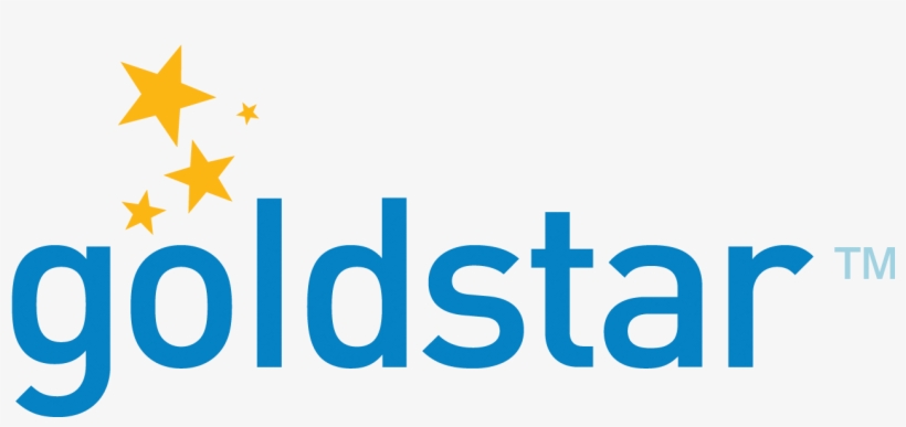Goldstar Logo Blue On White Transparent - Goldstar Tickets, transparent png
