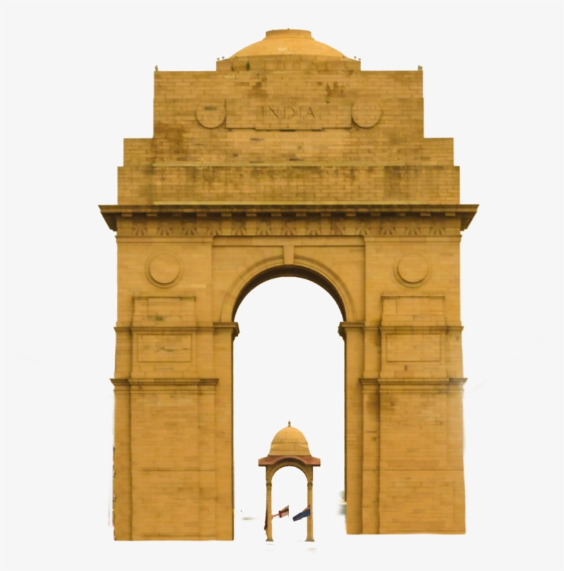 Clip Art Freeuse Stock Gate New Delhi Indian Famous - Delhi, transparent png