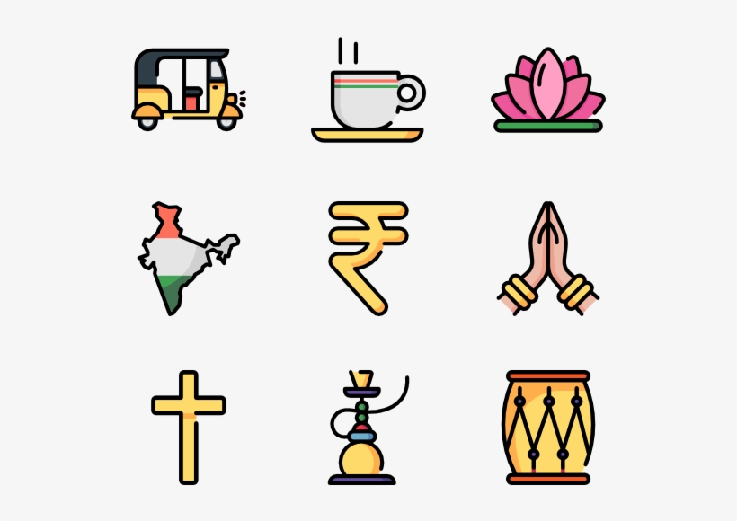 India - India Icons, transparent png