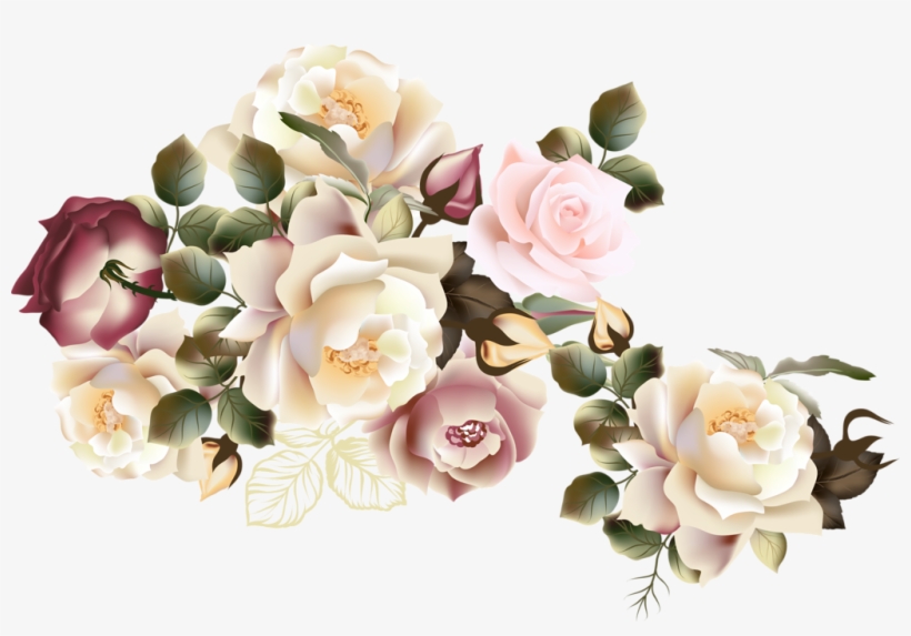 Фото, Автор Soloveika На Яндекс - Beautiful Victorian Roses King Duvet, transparent png