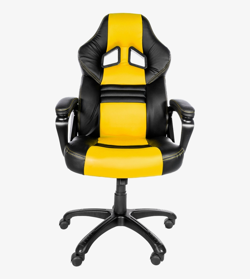 Arozzi Monza Ergonomic Gaming Chair - Arozzi Monza Gaming Chair (yellow), transparent png