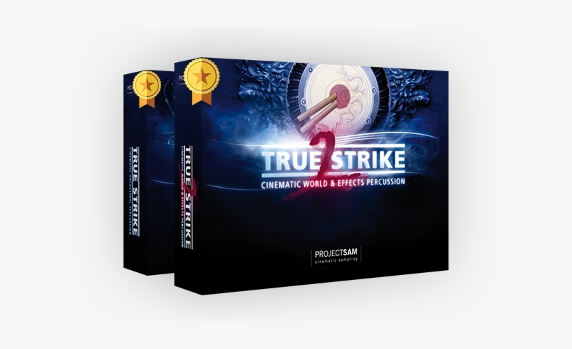 Product Packshot - Projectsam True Strike Vol. 2 Sound Library (download), transparent png