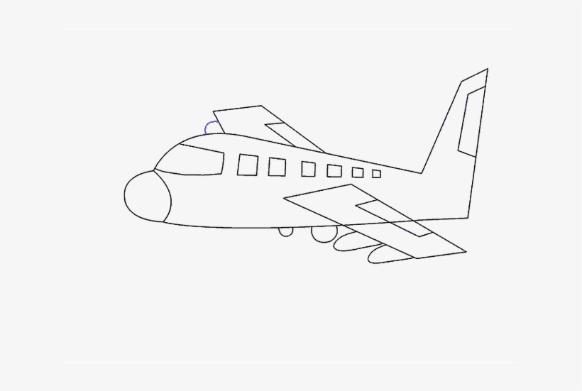Vector Freeuse Aeroplane Images To Draw Goodpict St - Drawing, transparent png