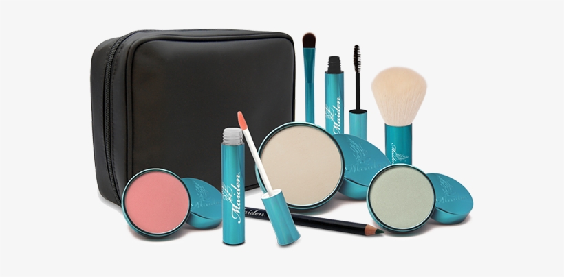 Maiden Cosmetics Get Started Kit - Makeup Brushes, transparent png