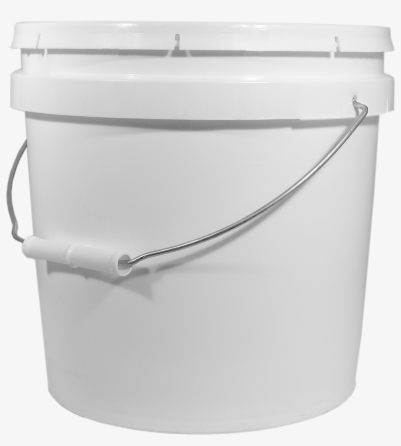 Bucket, Food Grade Plastic, 2 Gal, Used - Sunflower Butter, transparent png