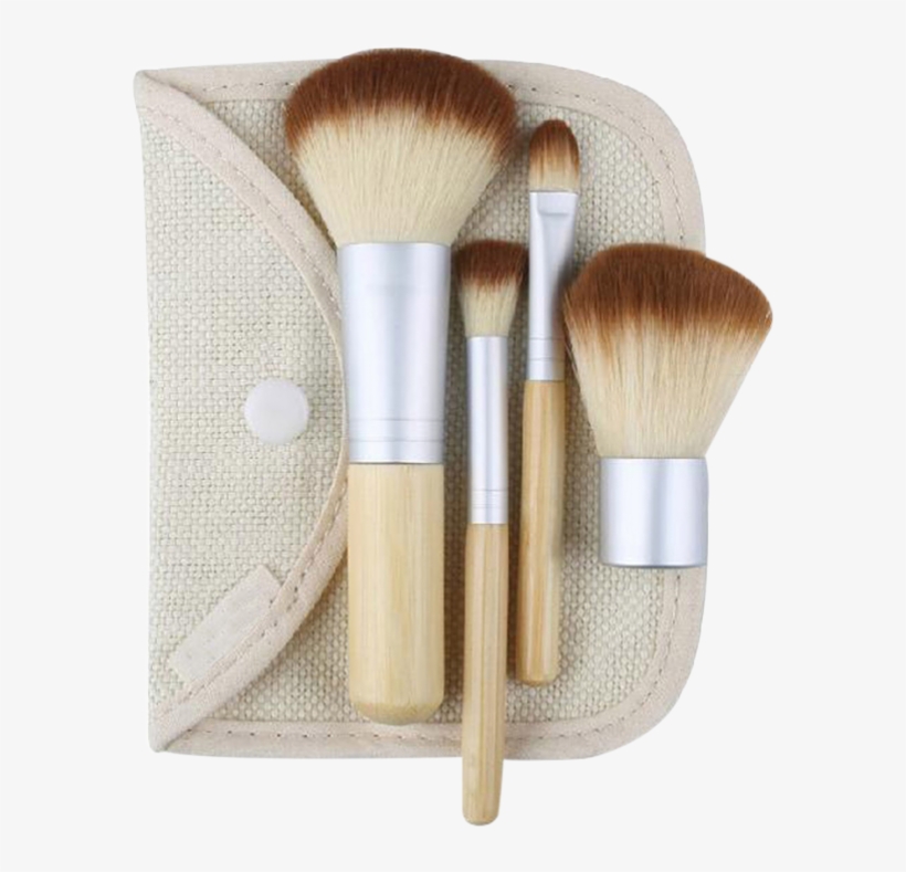 Bamboo Makeup Brushes By My Makeup Brush Set - Bamboo, transparent png