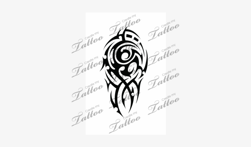 Upper Arm Tribal - Sisters Infinity Tattoo, transparent png