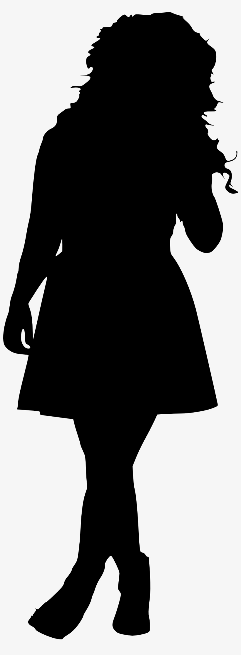Free Png Woman Silhouette Png Images Transparent - Silhouette, transparent png