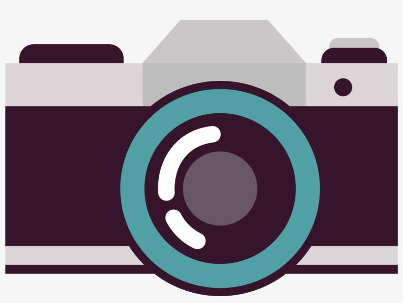 Cartoon Clip Art Digital Transprent Png - Retro Camera Wallpaper Vector, transparent png