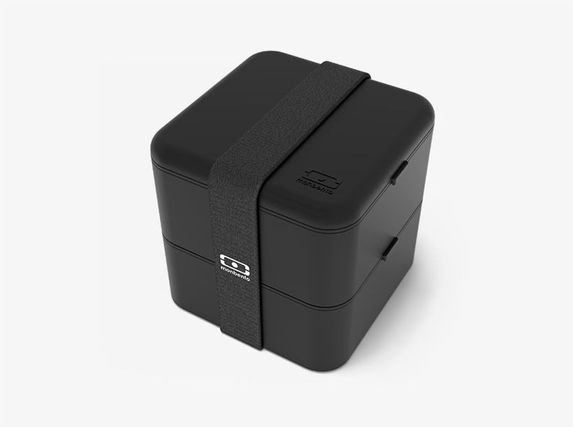 Mb Square Black - The Square Bento Box, transparent png