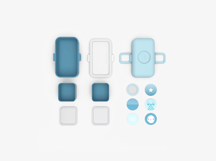 Mb Tresor Iceberg - Monbento Mb Tresor Kids Bento Box, transparent png