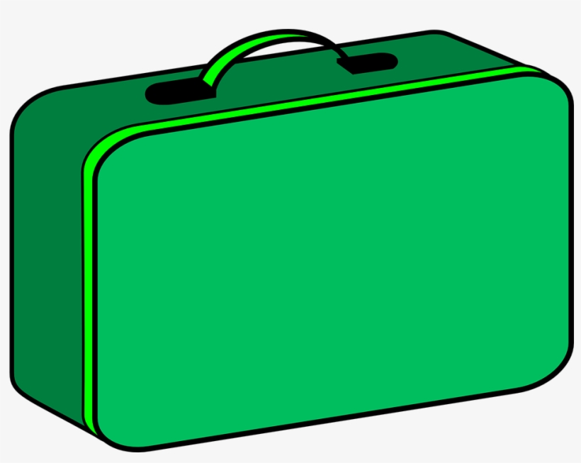 Clipart Black And White Green Clip Art At Clker Com - Lunch Box Clipart Png, transparent png