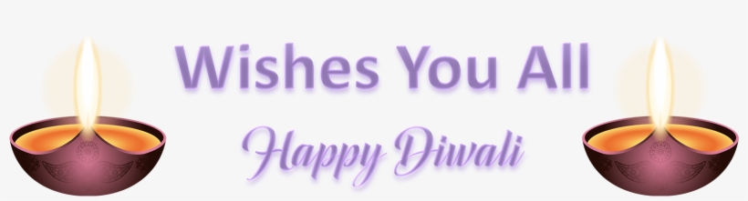 Wishes You All Happy Diwali Png Download Image - Calligraphy, transparent png