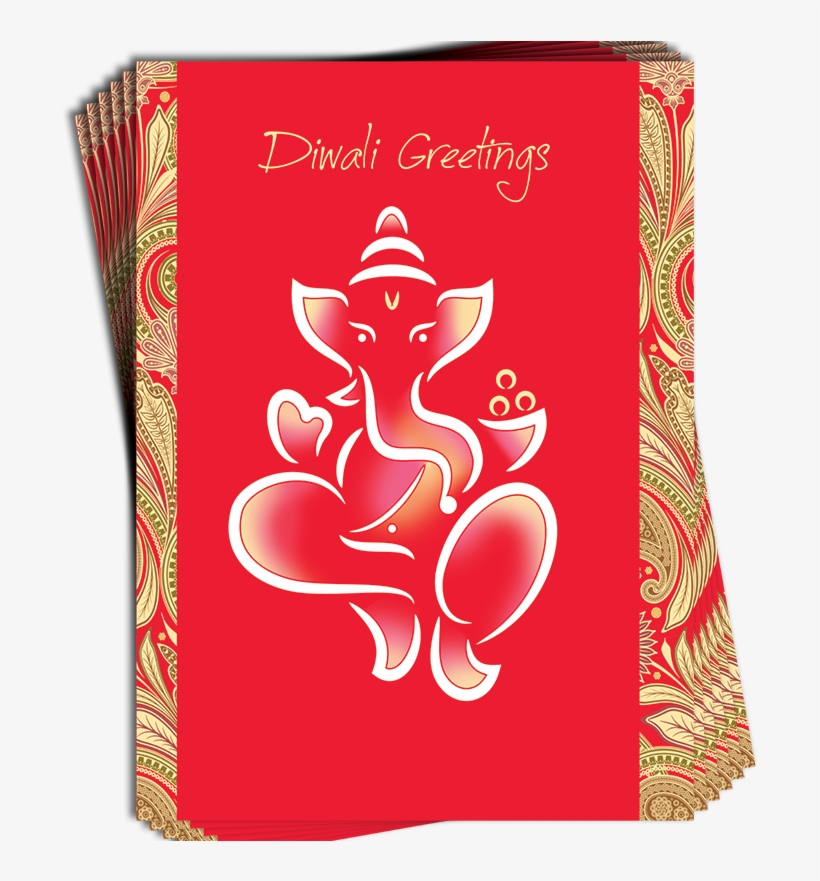 Diwali Cards 6 Pack - Greeting Card, transparent png