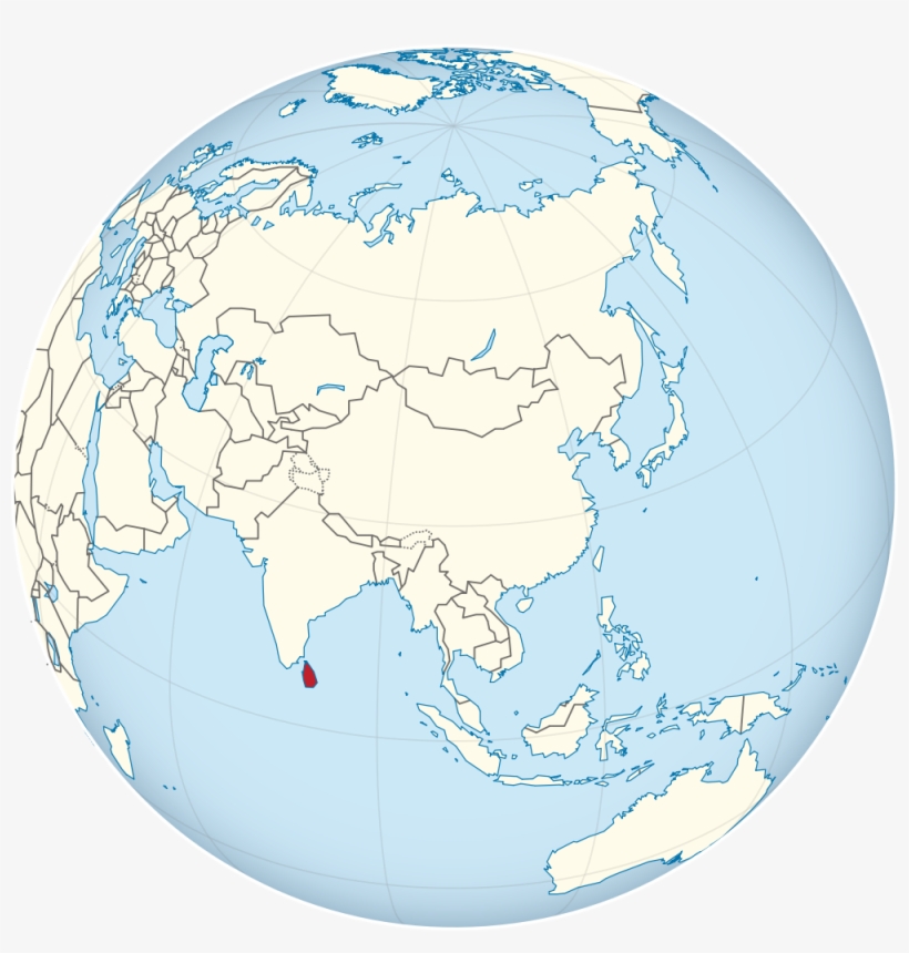Laos On The Globe - Map Of Japan On The Globe, transparent png
