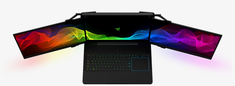 Gallery - Razer Laptop 3 Screens, transparent png
