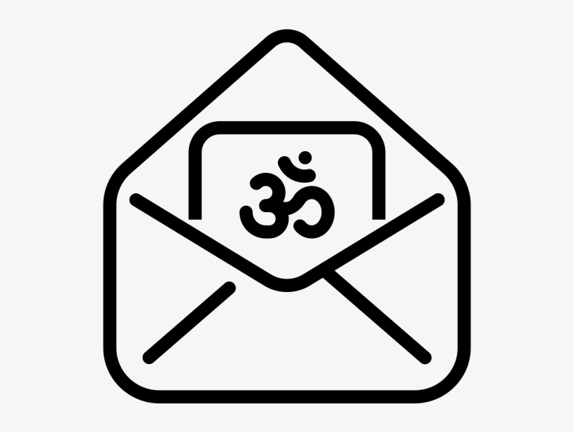 Diwali Wishes Rubber Stamp - Letter, transparent png