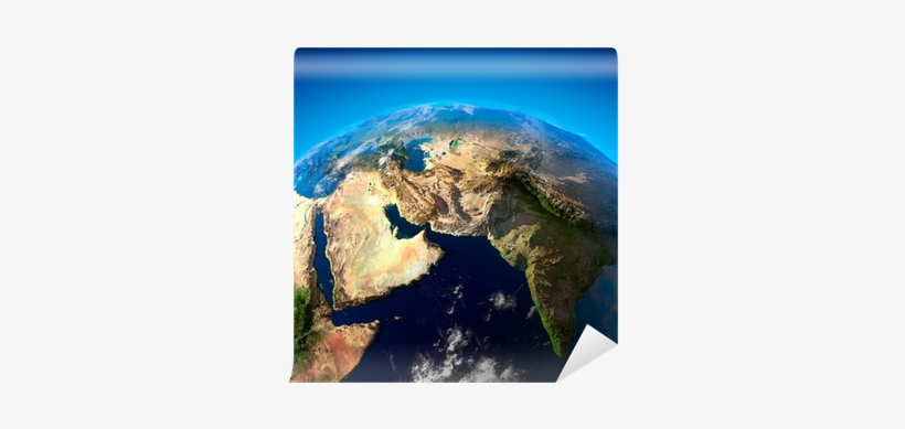 Arabian Peninsula And India From Space Wall Mural • - Managing Country Risk: A Practitioner’s Guide To Effective, transparent png