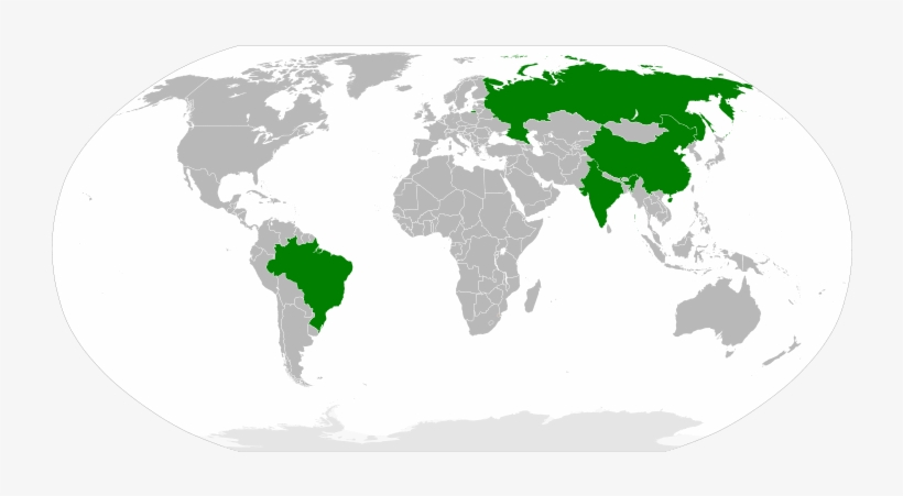 Map Of Brics, transparent png