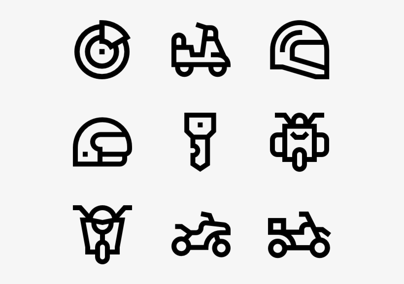 Motorbike - Motorcycle, transparent png