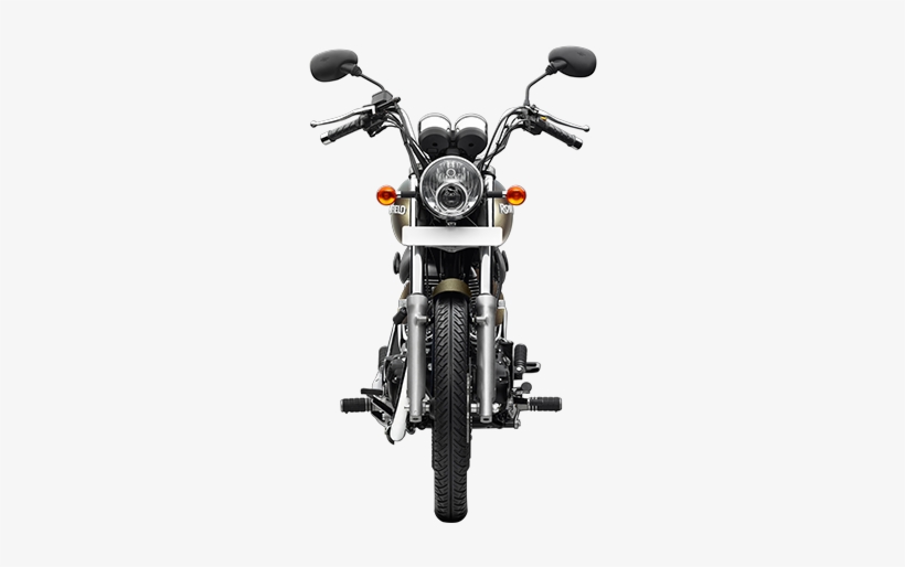 Motorbike Save Our Oceans - Royal Enfield Thunderbird 350 Front View, transparent png