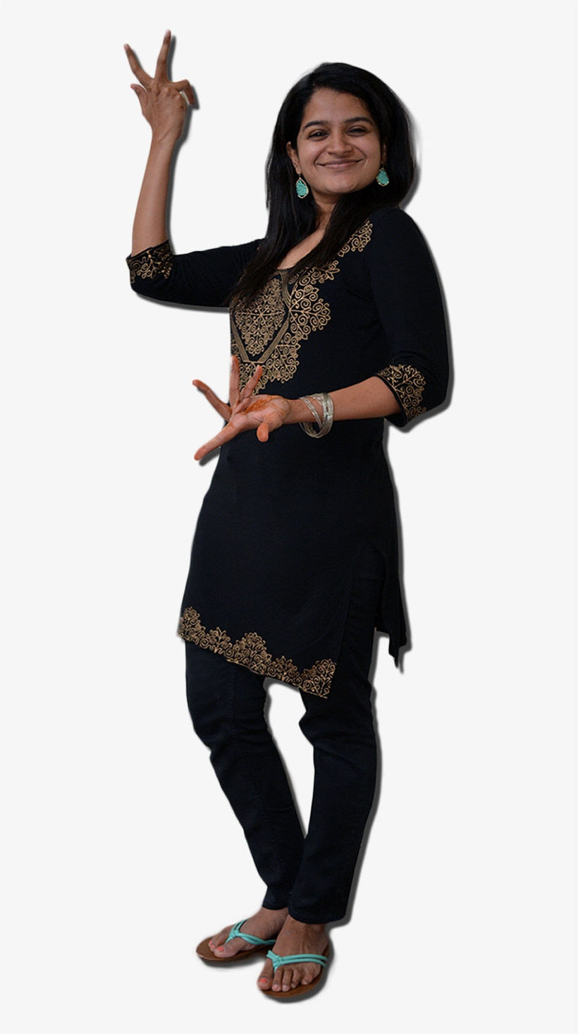 Ashwini Sriram - Little Black Dress, transparent png