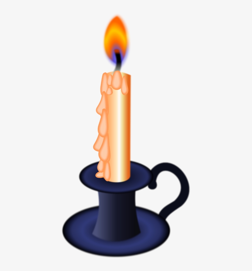 Candles Clip Art Clipart Image - Clip Art Picture Of Candle, transparent png