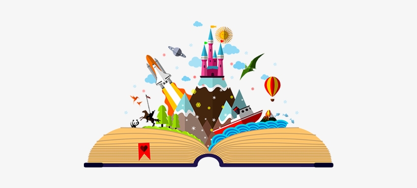 Fairytale Book - Panel Dia Del Libro, transparent png