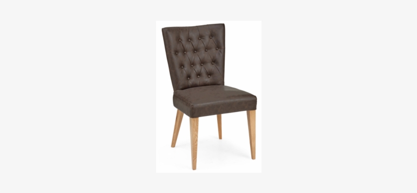 Hyde Park Vintage Oak / Distressed Bonded Leather Dining - Bentley Designs High Park Oak Leather Upholstered Dining, transparent png